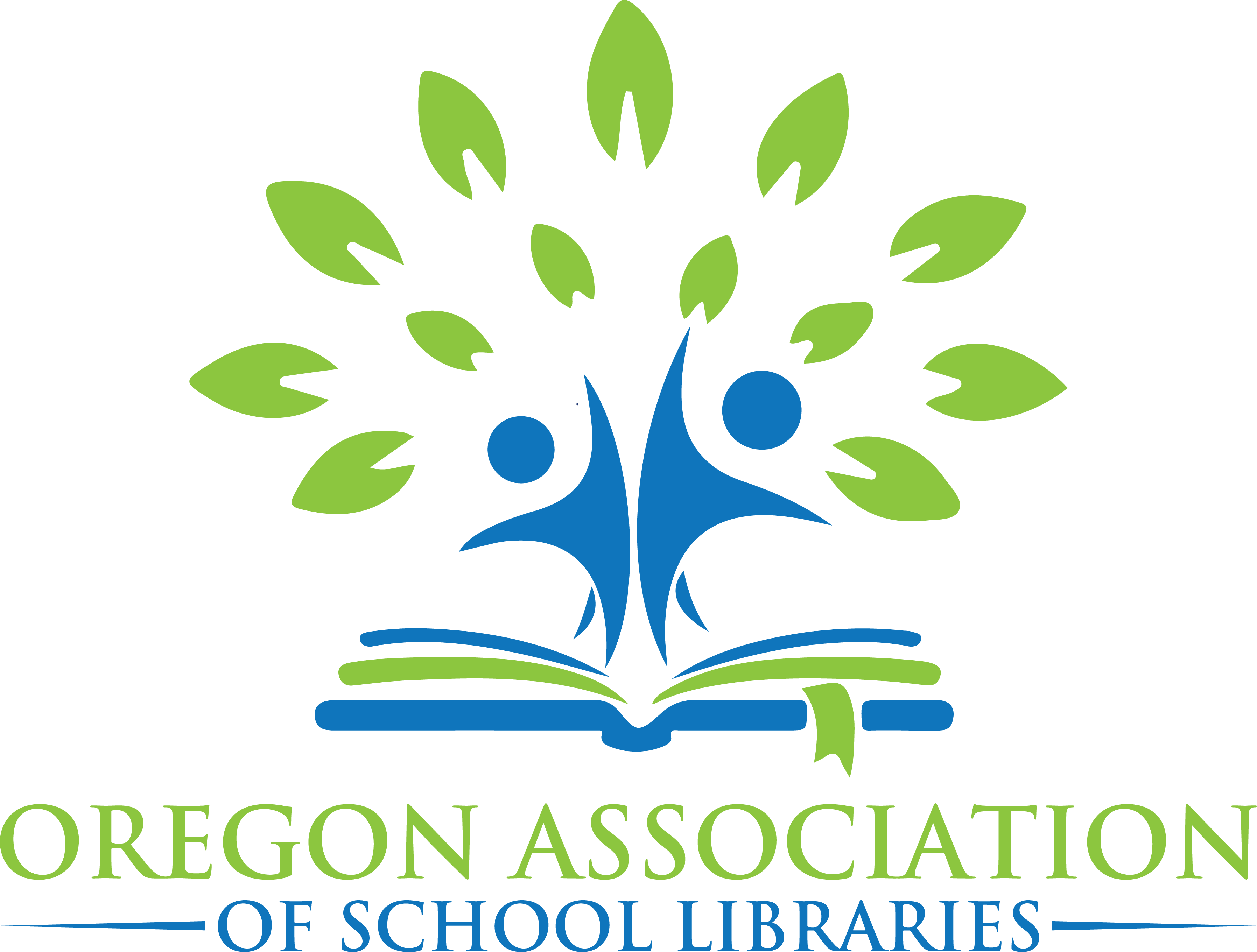 the logo for Oregon Association of School Libraries